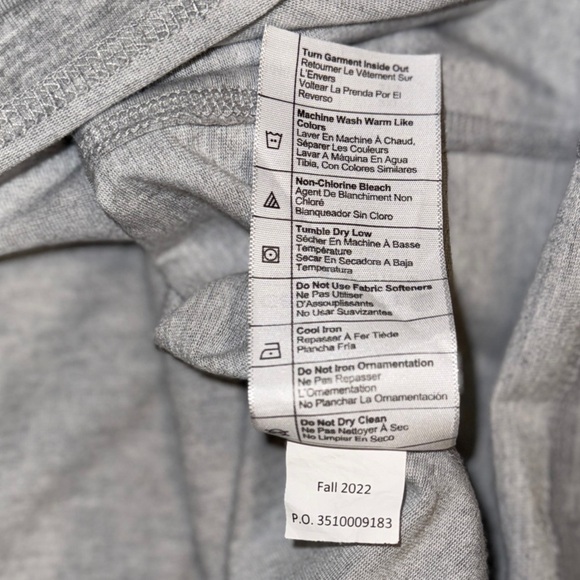 Carhartt Force Relaxed Fit Long Sleeve T-Shirt 2XL Gray Pocket Tee - Picture 9 of 10